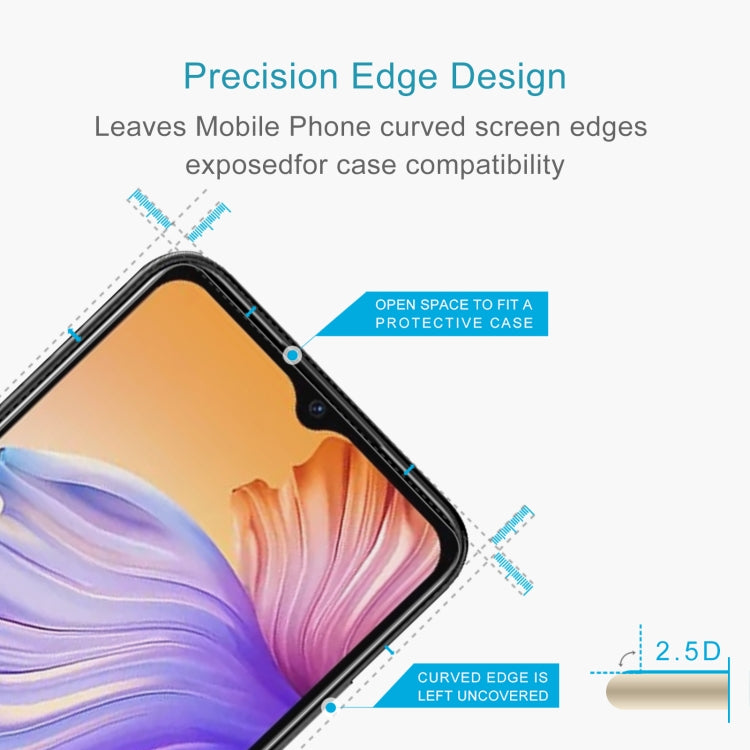 10pcs 0.26mm 9H 2.5D Tempered Glass Film, For Doogee N50 (10 PCS), For Blackview A53 (10 PCS), For Blackview Oscal C30 (10 PCS), For ZTE Axon 50 Ultra (10 PCS)