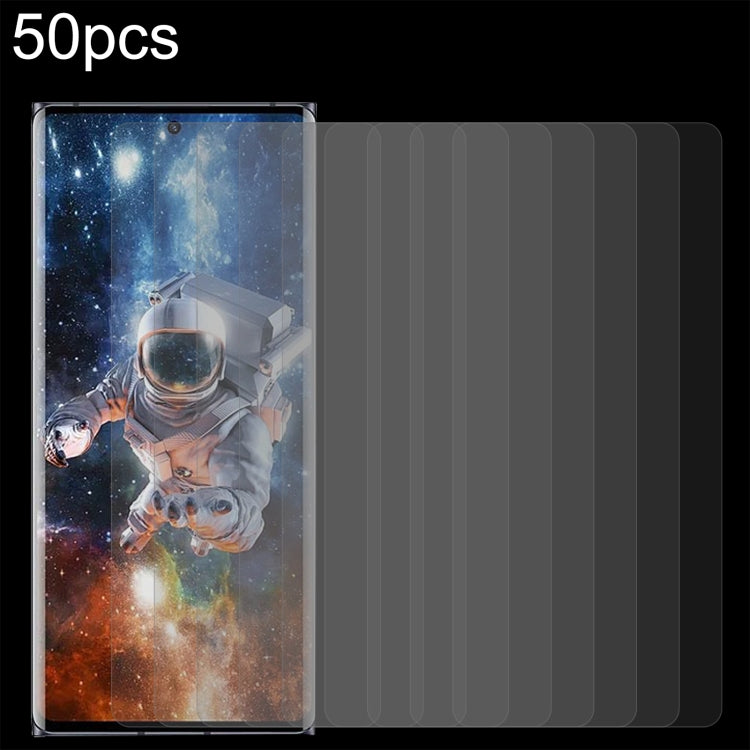 50pcs 0.26mm 9H 2.5D Tempered Glass Film, For Doogee N50 (50 PCS), For Blackview A53 (50 PCS), For Blackview Oscal C30 (50 PCS), For ZTE Axon 50 Ultra (50 PCS)