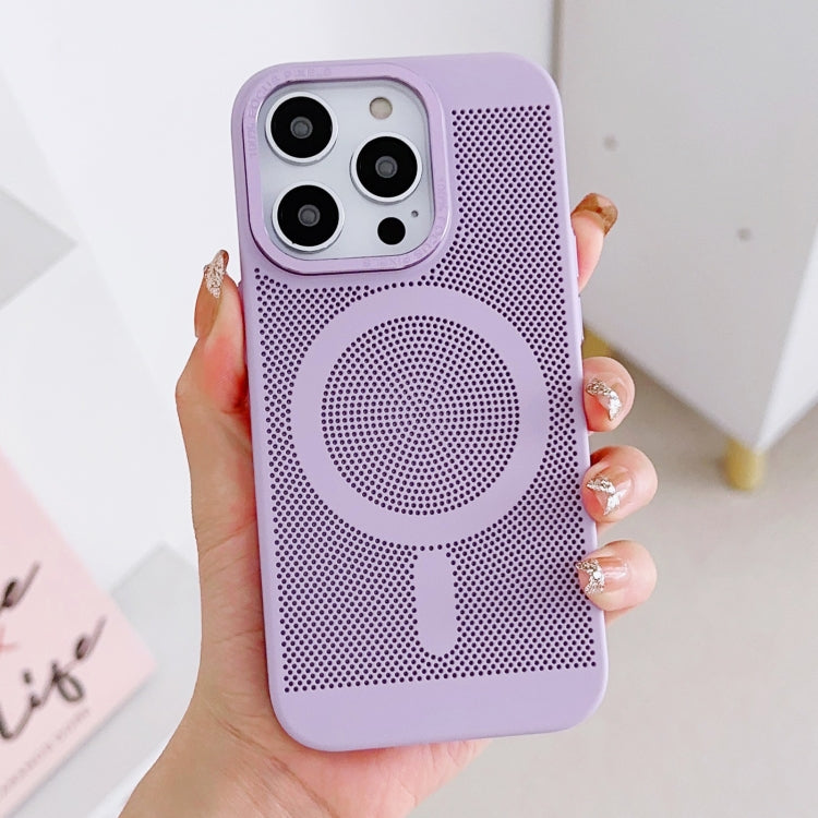 Grid Cooling MagSafe Magnetic Phone Case, For iPhone 14 Plus, For iPhone 13 Pro Max, For iPhone 13 Pro
