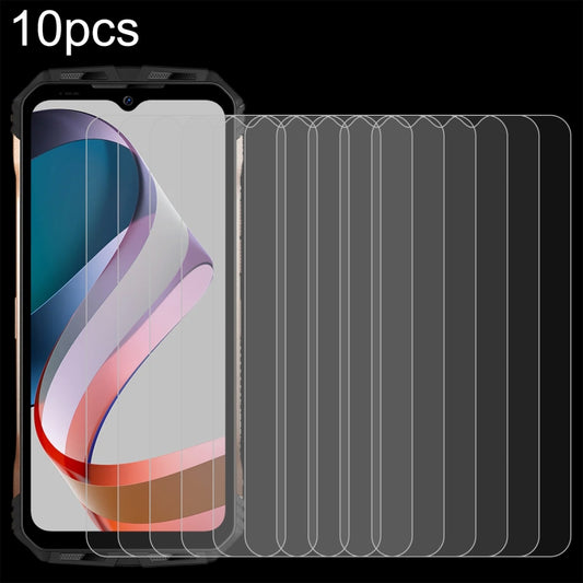 10pcs 0.26mm 9H 2.5D Tempered Glass Film, For DOOGEE V30T(10 PCS), For TCL 406 (10 PCS)