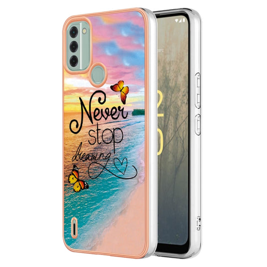 Electroplating IMD TPU Phone Case, For Motorola Moto E13, For Motorola Moto G53, For Nokia C31, For OnePlus 11, For OnePlus Nord CE 3 Lite/Nord N30/OPP0 K11x, For OPPO A78/A58, For OPPO Reno8 T 4G, For Xiaomi 13 Lite 5G, For Xiaomi Redmi 12C/11A 4G Glo...