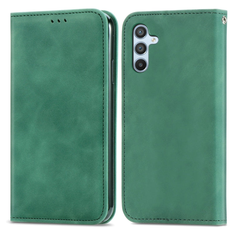 Retro Skin Feel Magnetic Leather Phone Case, For Samsung Galaxy A14 5G, For Samsung Galaxy A54 5G, For Honor Magic5 Lite, For Kyocera Android One S10, For Realme C55, For Xiaomi 13 Lite