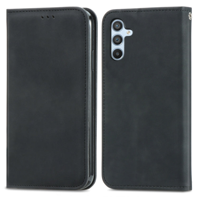 Retro Skin Feel Magnetic Leather Phone Case, For Samsung Galaxy A14 5G, For Samsung Galaxy A54 5G, For Honor Magic5 Lite, For Kyocera Android One S10, For Realme C55, For Xiaomi 13 Lite