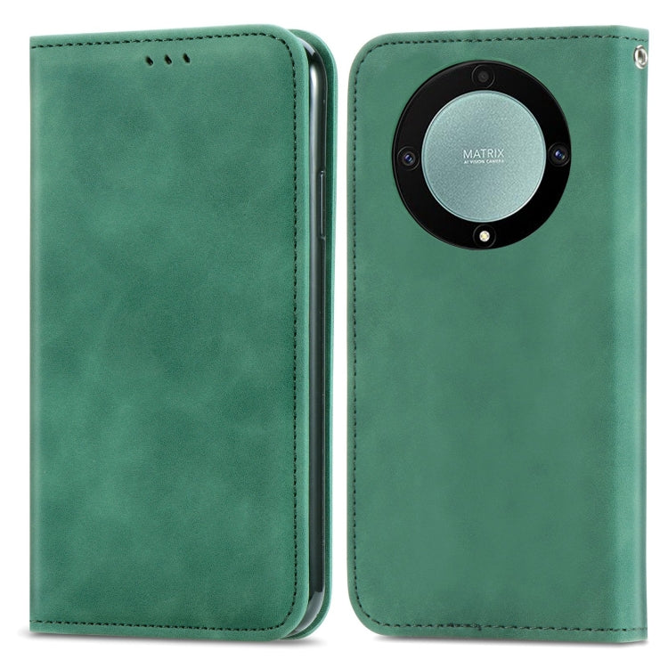 Retro Skin Feel Magnetic Leather Phone Case, For Samsung Galaxy A14 5G, For Samsung Galaxy A54 5G, For Honor Magic5 Lite, For Kyocera Android One S10, For Realme C55, For Xiaomi 13 Lite