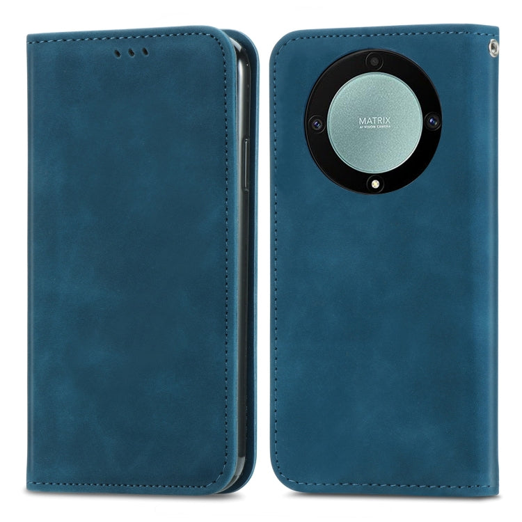 Retro Skin Feel Magnetic Leather Phone Case, For Samsung Galaxy A14 5G, For Samsung Galaxy A54 5G, For Honor Magic5 Lite, For Kyocera Android One S10, For Realme C55, For Xiaomi 13 Lite
