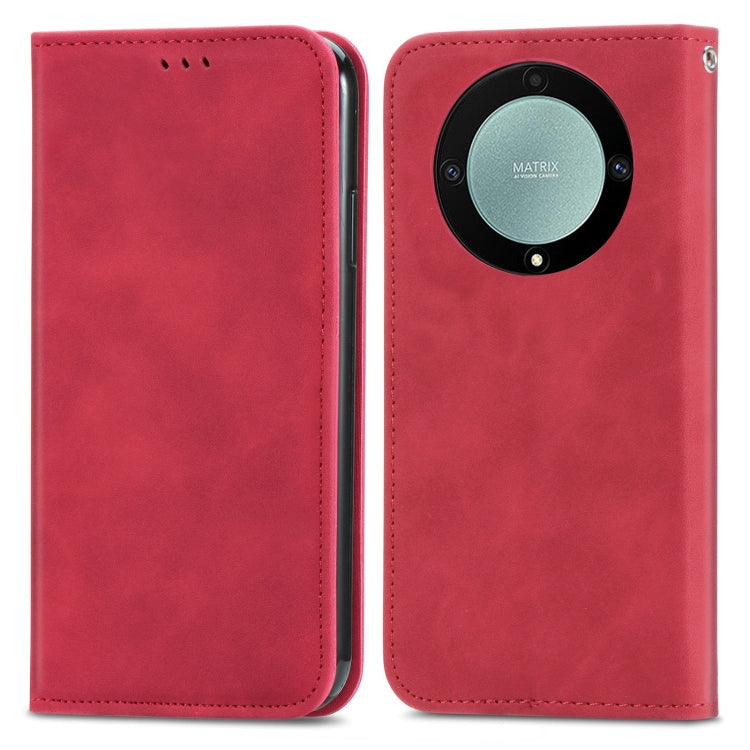 Retro Skin Feel Magnetic Leather Phone Case, For Samsung Galaxy A14 5G, For Samsung Galaxy A54 5G, For Honor Magic5 Lite, For Kyocera Android One S10, For Realme C55, For Xiaomi 13 Lite