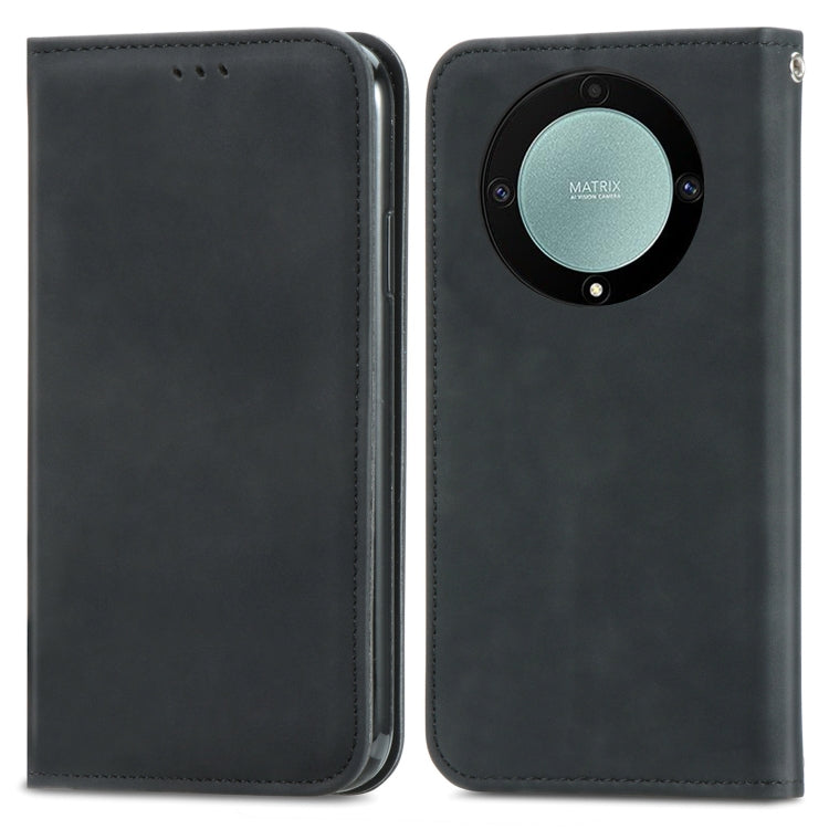 Retro Skin Feel Magnetic Leather Phone Case, For Samsung Galaxy A14 5G, For Samsung Galaxy A54 5G, For Honor Magic5 Lite, For Kyocera Android One S10, For Realme C55, For Xiaomi 13 Lite