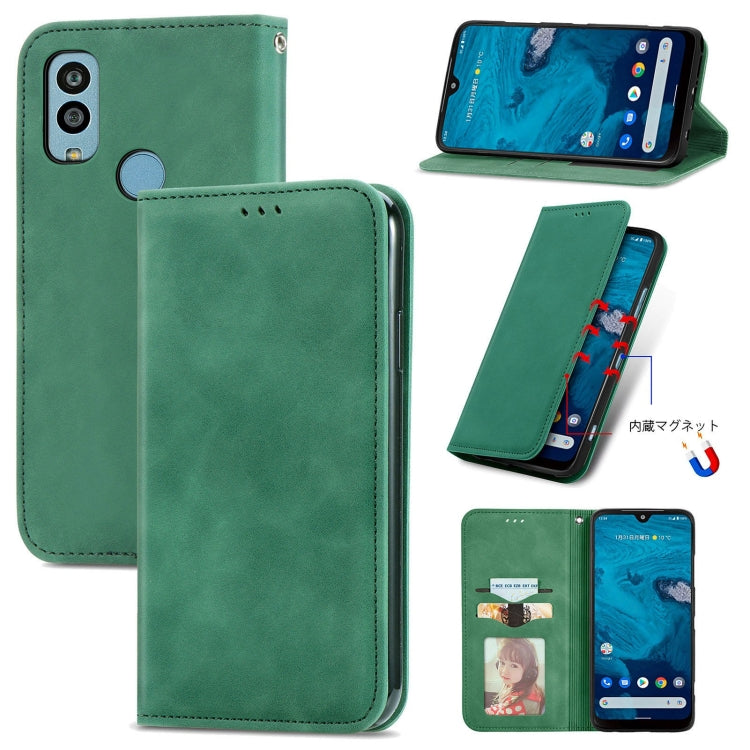 Retro Skin Feel Magnetic Leather Phone Case, For Samsung Galaxy A14 5G, For Samsung Galaxy A54 5G, For Honor Magic5 Lite, For Kyocera Android One S10, For Realme C55, For Xiaomi 13 Lite