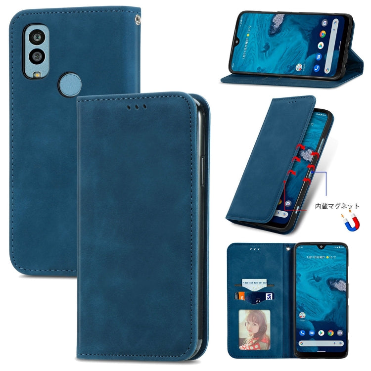 Retro Skin Feel Magnetic Leather Phone Case, For Samsung Galaxy A14 5G, For Samsung Galaxy A54 5G, For Honor Magic5 Lite, For Kyocera Android One S10, For Realme C55, For Xiaomi 13 Lite