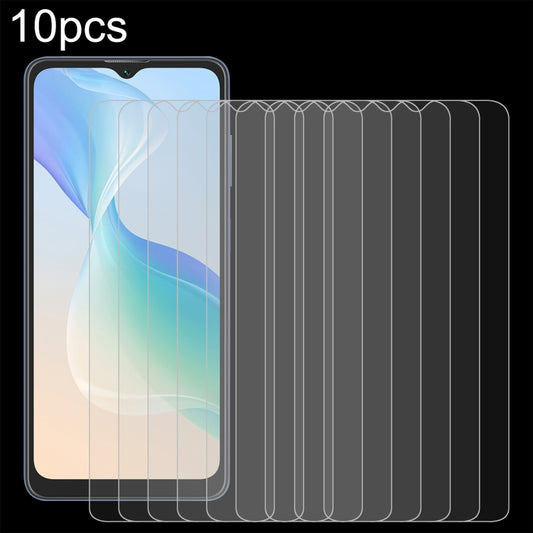 10pcs 0.26mm 9H 2.5D Tempered Glass Film, For Blackview Oscal C30 Pro (10 PCS)