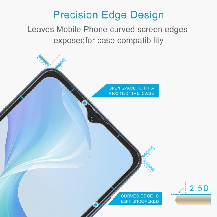 10pcs 0.26mm 9H 2.5D Tempered Glass Film, For Blackview Oscal C30 Pro (10 PCS)