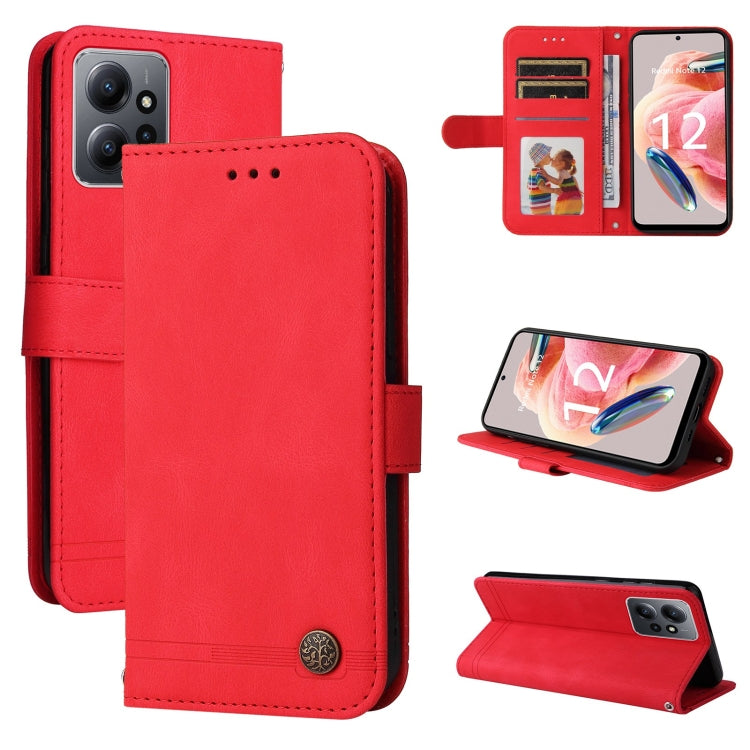 Skin Feel Life Tree Metal Button Leather Phone Case, For Xiaomi Redmi Note 12 4G Global, For Honor Magic5 Pro, For Samsung Galaxy M14 5G
