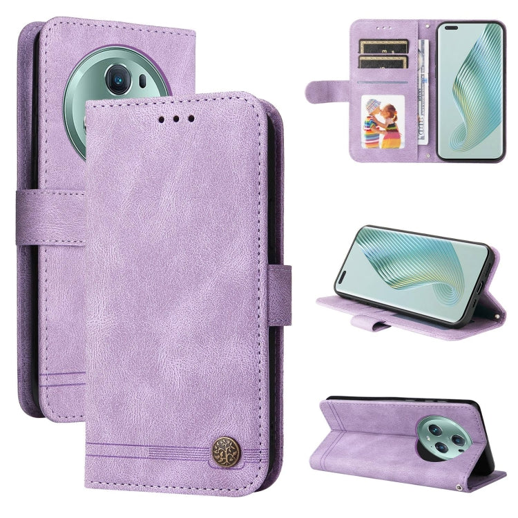 Skin Feel Life Tree Metal Button Leather Phone Case, For Xiaomi Redmi Note 12 4G Global, For Honor Magic5 Pro, For Samsung Galaxy M14 5G