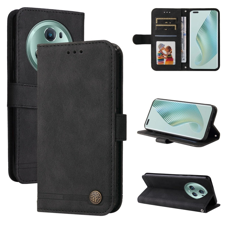 Skin Feel Life Tree Metal Button Leather Phone Case, For Xiaomi Redmi Note 12 4G Global, For Honor Magic5 Pro, For Samsung Galaxy M14 5G