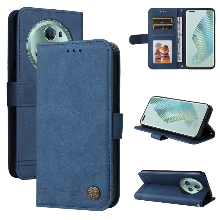 Skin Feel Life Tree Metal Button Leather Phone Case, For Xiaomi Redmi Note 12 4G Global, For Honor Magic5 Pro, For Samsung Galaxy M14 5G