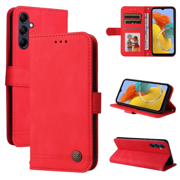 Skin Feel Life Tree Metal Button Leather Phone Case, For Xiaomi Redmi Note 12 4G Global, For Honor Magic5 Pro, For Samsung Galaxy M14 5G