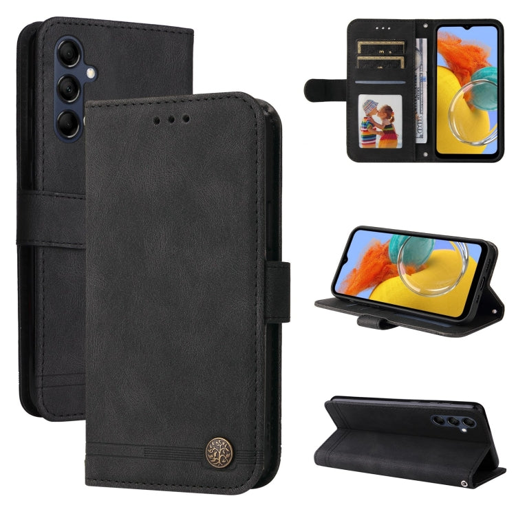 Skin Feel Life Tree Metal Button Leather Phone Case, For Xiaomi Redmi Note 12 4G Global, For Honor Magic5 Pro, For Samsung Galaxy M14 5G