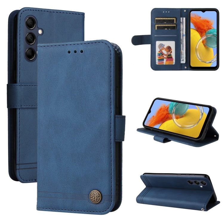 Skin Feel Life Tree Metal Button Leather Phone Case, For Xiaomi Redmi Note 12 4G Global, For Honor Magic5 Pro, For Samsung Galaxy M14 5G