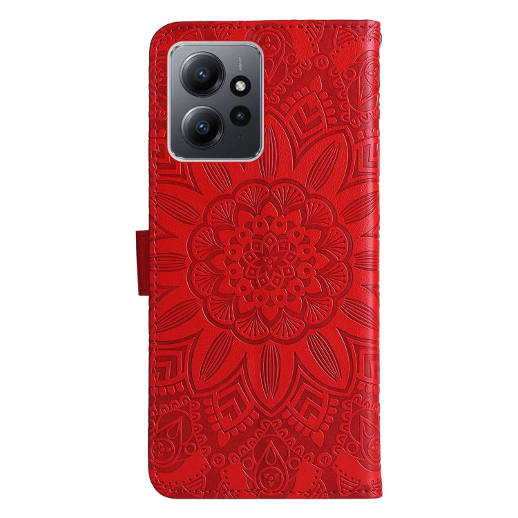 Embossed Sunflower Leather Phone Case, For Xiaomi Redmi Note 12 4G Global, For Honor Magic5 Pro, For Samsung Galaxy M14 5G