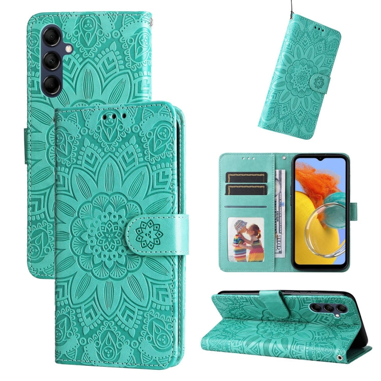 Embossed Sunflower Leather Phone Case, For Xiaomi Redmi Note 12 4G Global, For Honor Magic5 Pro, For Samsung Galaxy M14 5G