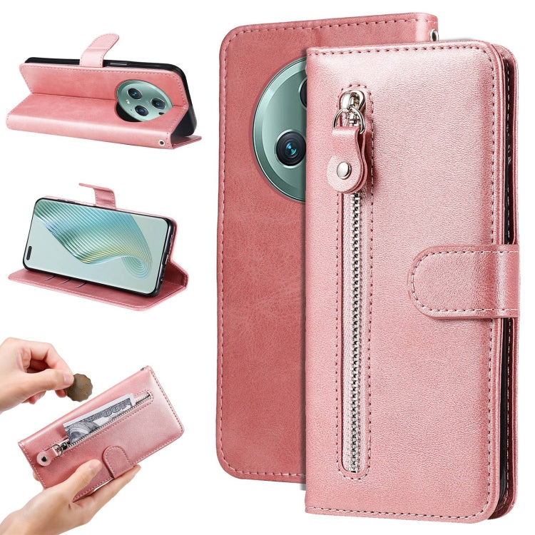 Calf Texture Zipper Leather Phone Case, For Xiaomi Redmi Note 12 4G Global, For Honor Magic5 Pro, For Samsung Galaxy M14 5G