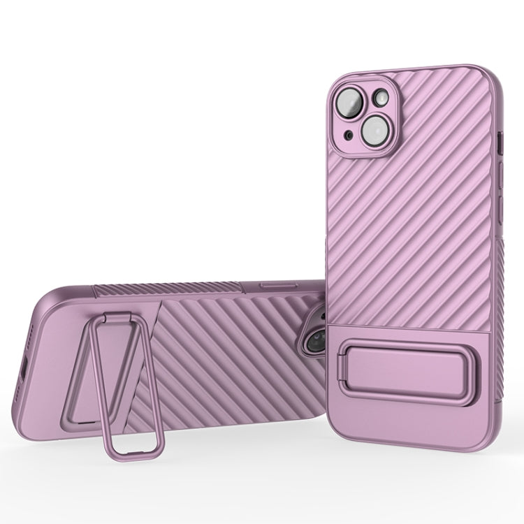 Wavy Texture TPU Phone Case with Lens Film, For iPhone 14, For iPhone 15 Pro Max, For iPhone 15 Pro, For iPhone 14 Plus, For iPhone 14 Pro, For iPhone 15 Plus, For iPhone 15, For iPhone 14 Pro Max
