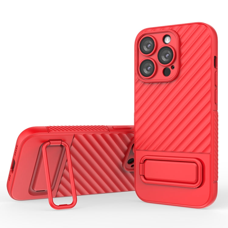 Wavy Texture TPU Phone Case with Lens Film, For iPhone 14, For iPhone 15 Pro Max, For iPhone 15 Pro, For iPhone 14 Plus, For iPhone 14 Pro, For iPhone 15 Plus, For iPhone 15, For iPhone 14 Pro Max