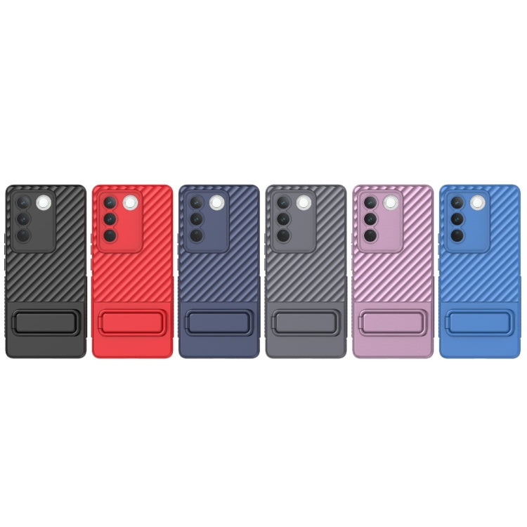 Wavy Texture TPU Phone Case with Lens Film, For vivo S16 5G, For vivo S16 Pro 5G, For vivo S16e, For Xiaomi Redmi Note 12 Pro+ Global, For Xiaomi Redmi Note 12 Pro 5G Global, For Xiaomi Redmi Note 12 5G Global, For OnePlus 11 5G, For OnePlus Ace 2 5G