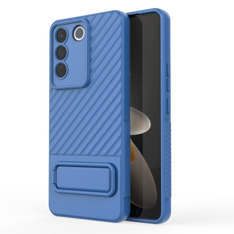 Wavy Texture TPU Phone Case with Lens Film, For vivo S16 5G, For vivo S16 Pro 5G, For vivo S16e, For Xiaomi Redmi Note 12 Pro+ Global, For Xiaomi Redmi Note 12 Pro 5G Global, For Xiaomi Redmi Note 12 5G Global, For OnePlus 11 5G, For OnePlus Ace 2 5G