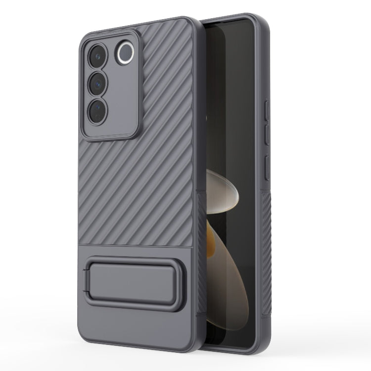 Wavy Texture TPU Phone Case with Lens Film, For vivo S16 5G, For vivo S16 Pro 5G, For vivo S16e, For Xiaomi Redmi Note 12 Pro+ Global, For Xiaomi Redmi Note 12 Pro 5G Global, For Xiaomi Redmi Note 12 5G Global, For OnePlus 11 5G, For OnePlus Ace 2 5G