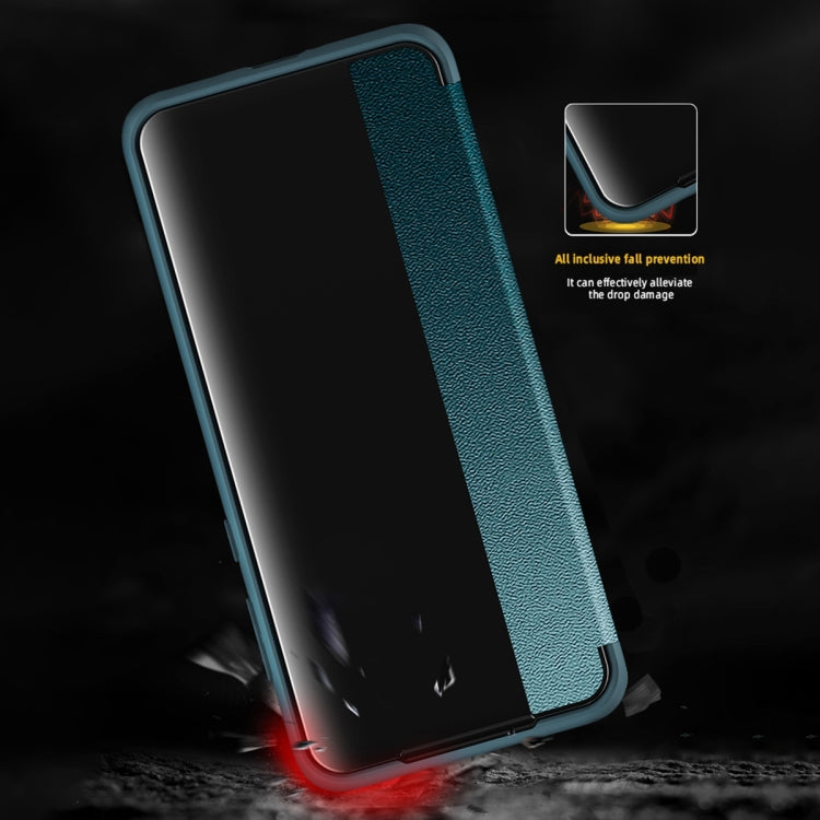Leather + TPU Frame Shockproof Phone Case, For Huawei P60, For Huawei P60 Pro, For Huawei P60 Art