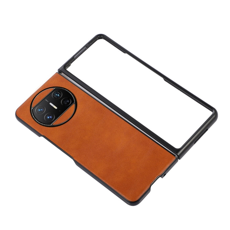 Cowhide Texture PU Phone Case, For Huawei Mate X3