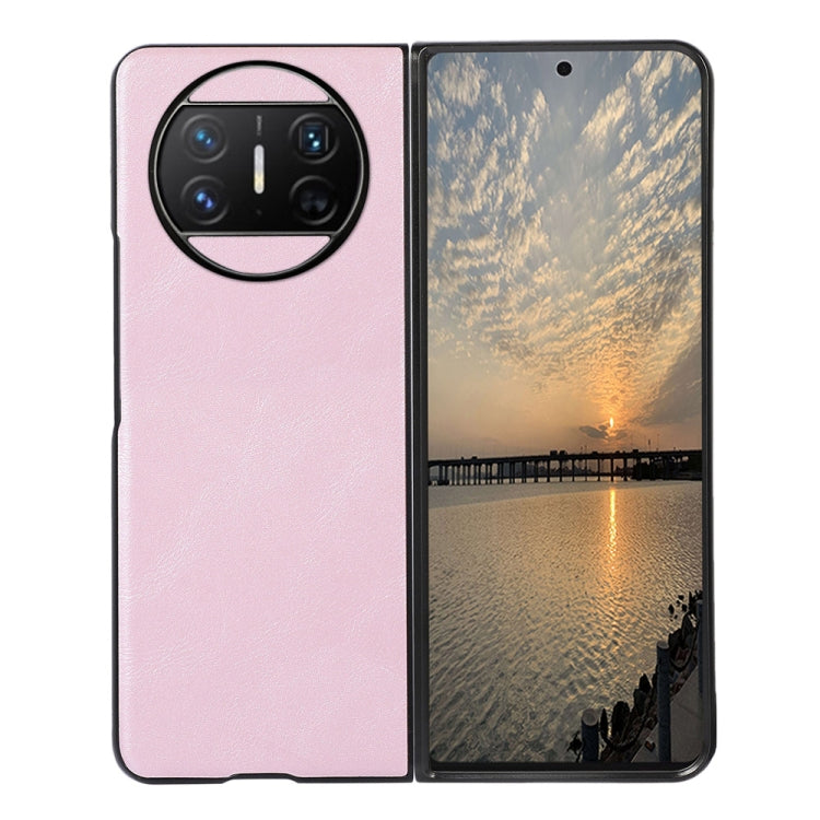 Cowhide Texture PU Phone Case, For Huawei Mate X3