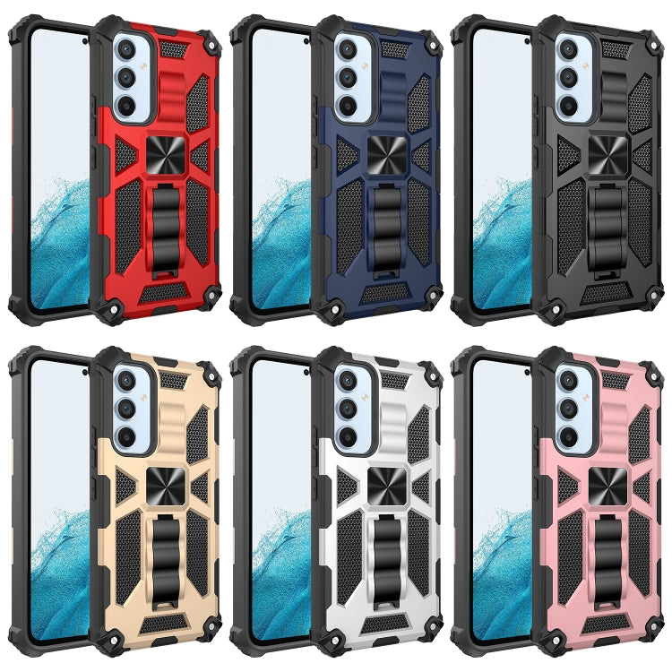 Armor Shockproof TPU + PC Magnetic Protective Phone Case with Holder, For Samsung Galaxy A54 5G