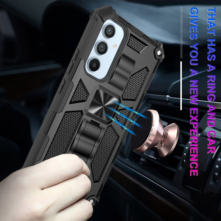 Armor Shockproof TPU + PC Magnetic Protective Phone Case with Holder, For Samsung Galaxy A54 5G