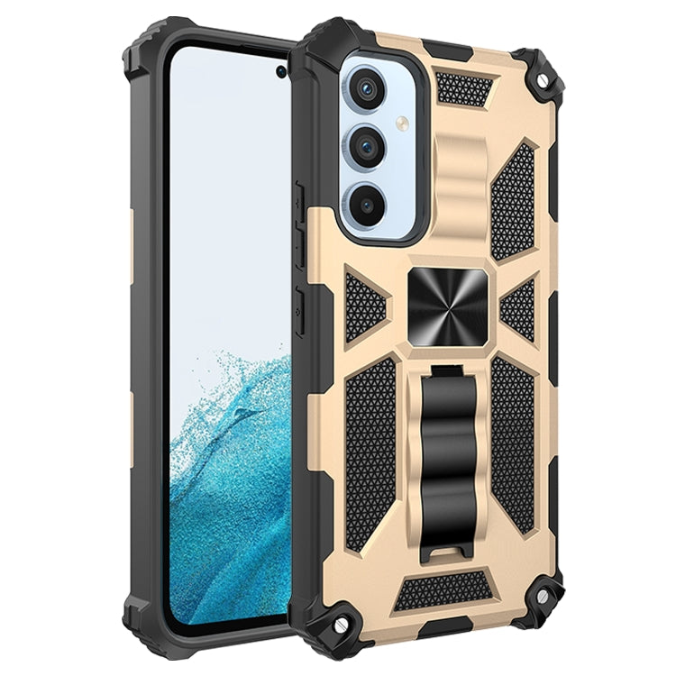 Armor Shockproof TPU + PC Magnetic Protective Phone Case with Holder, For Samsung Galaxy A54 5G