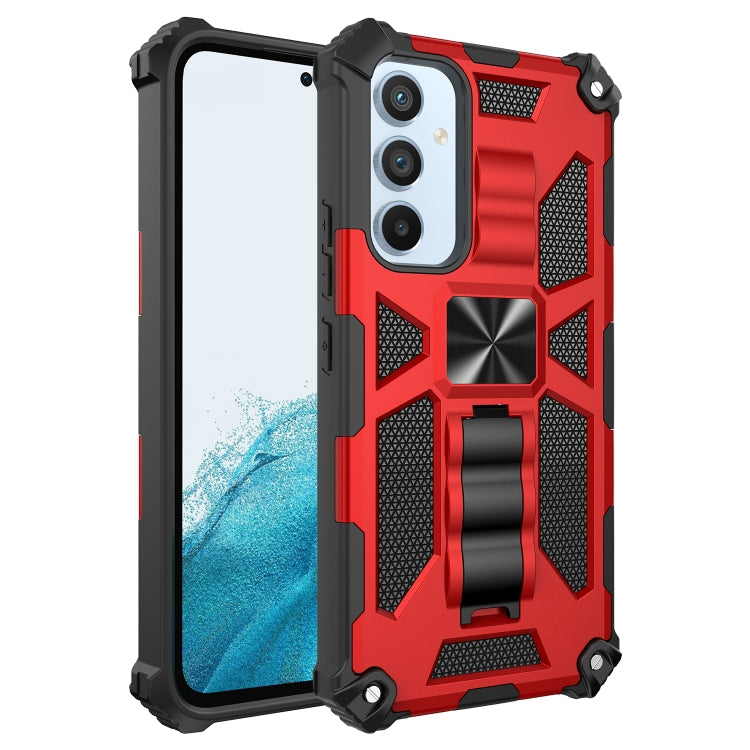 Armor Shockproof TPU + PC Magnetic Protective Phone Case with Holder, For Samsung Galaxy A54 5G