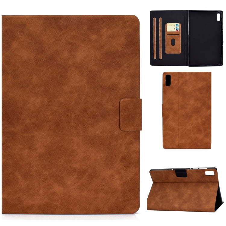 Cowhide Texture Horizontal Flip Tablet Leather Case, For Lenovo Tab M9, For Lenovo Tab P11 Gen 2, For Lenovo Tab P11 Pro Gen 2