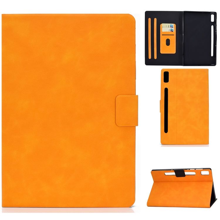 Cowhide Texture Horizontal Flip Tablet Leather Case, For Lenovo Tab M9, For Lenovo Tab P11 Gen 2, For Lenovo Tab P11 Pro Gen 2