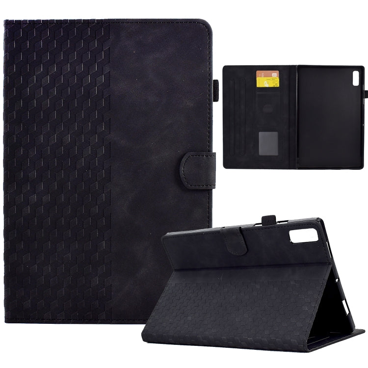 Rhombus Embossed Leather Tablet Case, For Lenovo Tab M9, For Lenovo Tab P11 Gen 2, For Lenovo Tab P11 Pro Gen 2