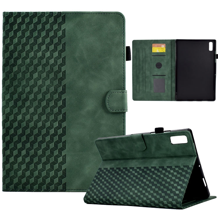Rhombus Embossed Leather Tablet Case, For Lenovo Tab M9, For Lenovo Tab P11 Gen 2, For Lenovo Tab P11 Pro Gen 2