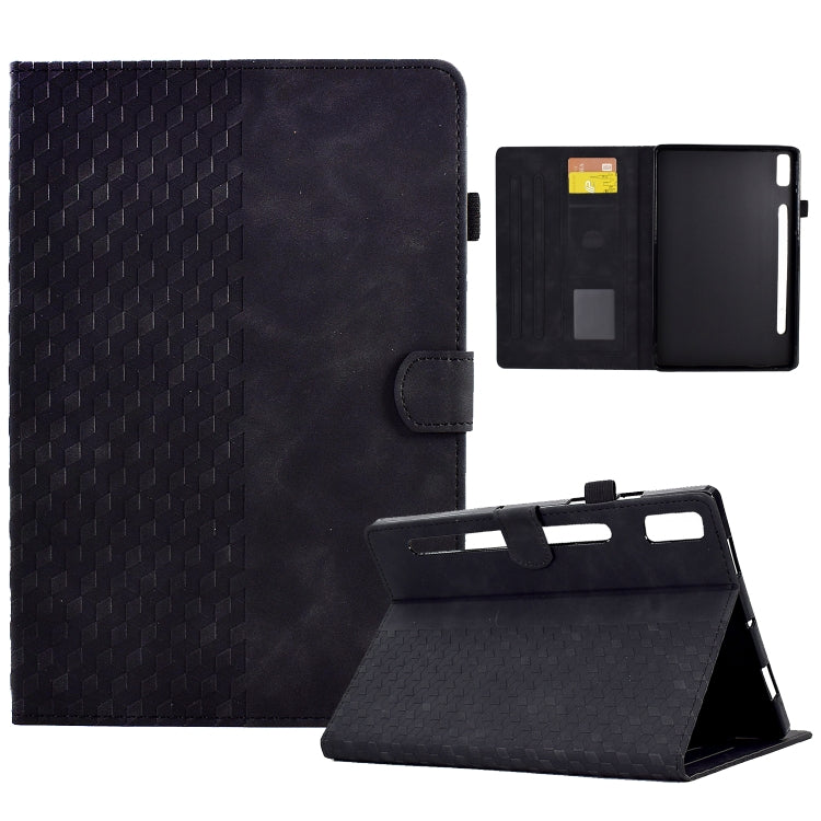 Rhombus Embossed Leather Tablet Case, For Lenovo Tab M9, For Lenovo Tab P11 Gen 2, For Lenovo Tab P11 Pro Gen 2