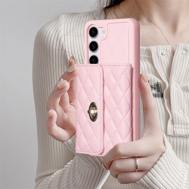 Horizontal Wallet Rhombic Leather Phone Case, For Samsung Galaxy S23 5G, For Samsung Galaxy S22+ 5G, For Samsung Galaxy S21 5G, For Samsung Galaxy S21+ 5G, For Samsung Galaxy S21 Ultra 5G, For Samsung Galaxy A14 4G / 5G