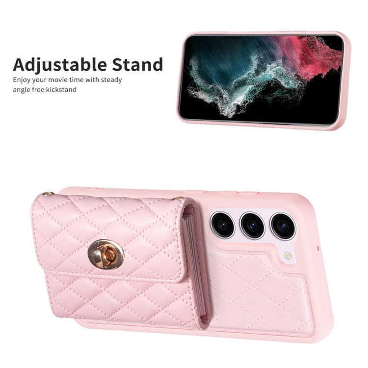 Horizontal Wallet Rhombic Leather Phone Case, For Samsung Galaxy S23 5G, For Samsung Galaxy S22+ 5G, For Samsung Galaxy S21 5G, For Samsung Galaxy S21+ 5G, For Samsung Galaxy S21 Ultra 5G, For Samsung Galaxy A14 4G / 5G