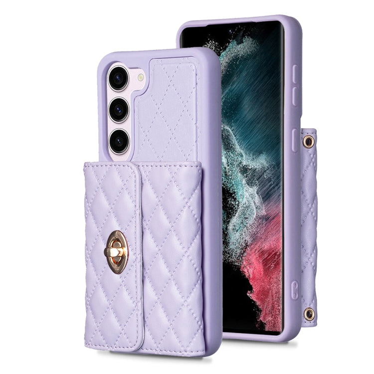 Horizontal Wallet Rhombic Leather Phone Case, For Samsung Galaxy S23 5G, For Samsung Galaxy S22+ 5G, For Samsung Galaxy S21 5G, For Samsung Galaxy S21+ 5G, For Samsung Galaxy S21 Ultra 5G, For Samsung Galaxy A14 4G / 5G