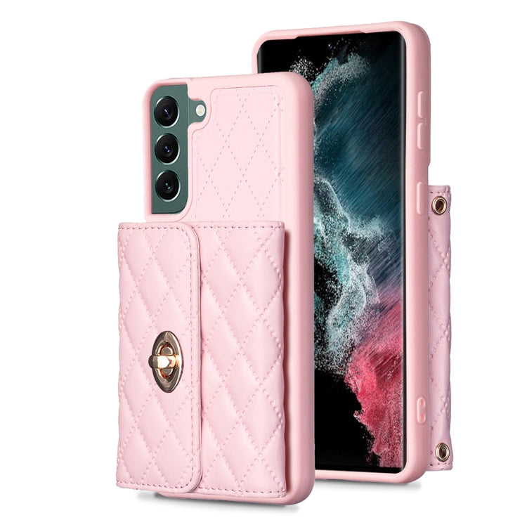 Horizontal Wallet Rhombic Leather Phone Case, For Samsung Galaxy S23 5G, For Samsung Galaxy S22+ 5G, For Samsung Galaxy S21 5G, For Samsung Galaxy S21+ 5G, For Samsung Galaxy S21 Ultra 5G, For Samsung Galaxy A14 4G / 5G