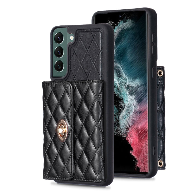 Horizontal Wallet Rhombic Leather Phone Case, For Samsung Galaxy S23 5G, For Samsung Galaxy S22+ 5G, For Samsung Galaxy S21 5G, For Samsung Galaxy S21+ 5G, For Samsung Galaxy S21 Ultra 5G, For Samsung Galaxy A14 4G / 5G