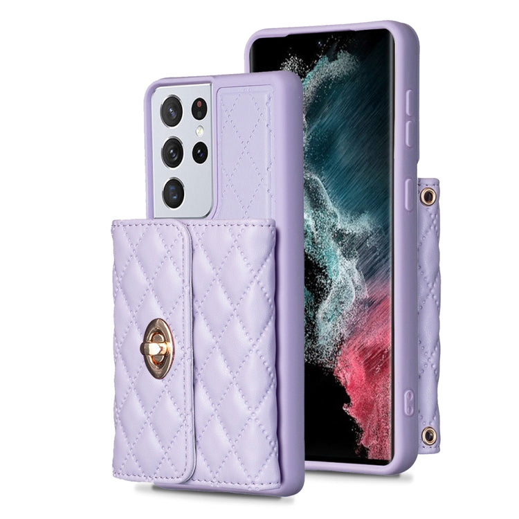 Horizontal Wallet Rhombic Leather Phone Case, For Samsung Galaxy S23 5G, For Samsung Galaxy S22+ 5G, For Samsung Galaxy S21 5G, For Samsung Galaxy S21+ 5G, For Samsung Galaxy S21 Ultra 5G, For Samsung Galaxy A14 4G / 5G