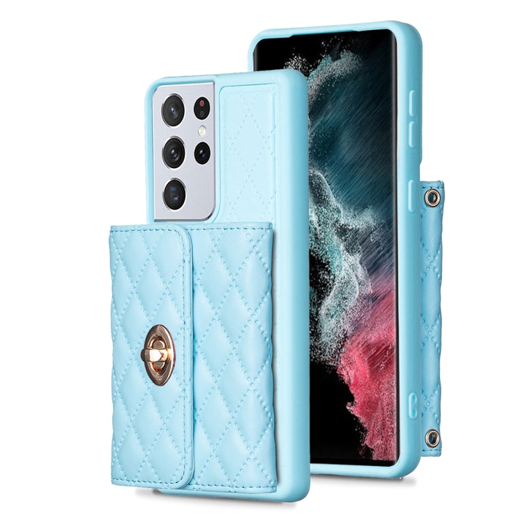Horizontal Wallet Rhombic Leather Phone Case, For Samsung Galaxy S23 5G, For Samsung Galaxy S22+ 5G, For Samsung Galaxy S21 5G, For Samsung Galaxy S21+ 5G, For Samsung Galaxy S21 Ultra 5G, For Samsung Galaxy A14 4G / 5G