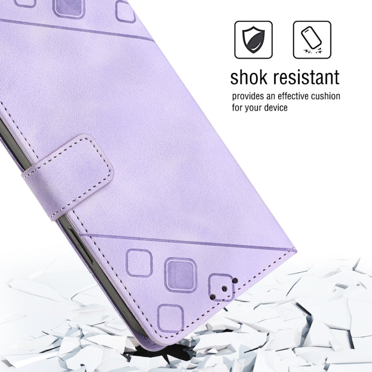 Skin-feel Embossed Leather Phone Case, For Xiaomi Pocophone F1, For Xiaomi Redmi Note 12 Pro 5G Global / Redmi Note 12 Pro 5G China